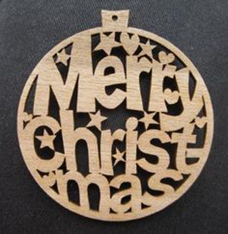 Lasercutter: merry christmas - Wir sind Techno-Z