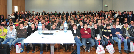 Alle Erwartungen übertgroffen: 500 Elektrotechniker kamen zur ersten Produktpräsentation der neuen Software comschäke.