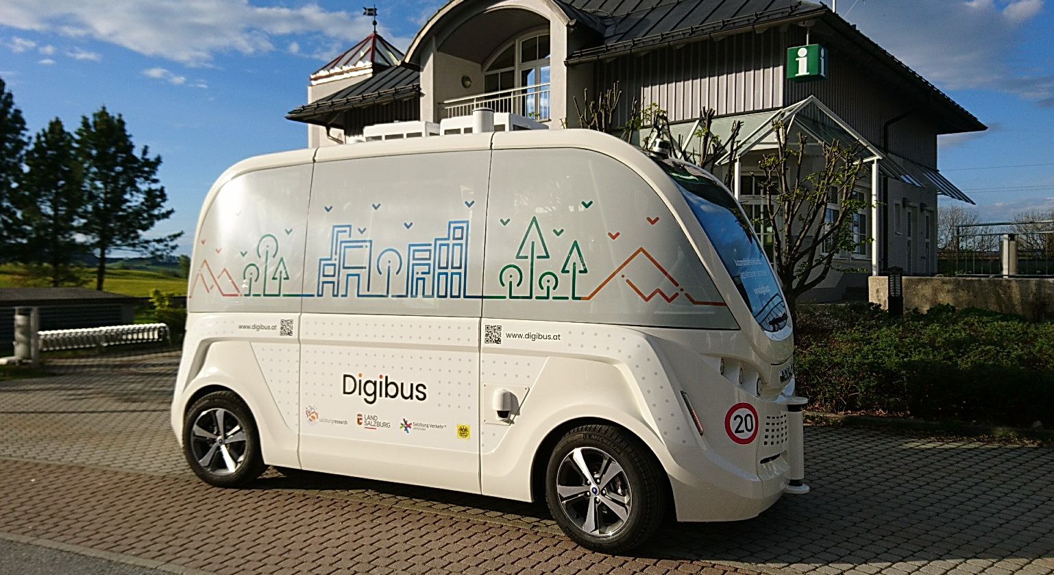 Digibus: Selbstfahrender Minibus in Koppl